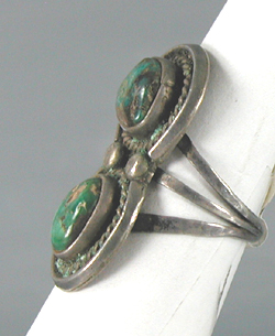 Vintage  turquoise ring size 7 3/4