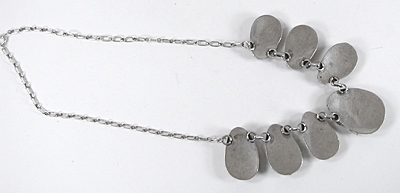 Multi-Stone Cluster Necklace and Earrings set