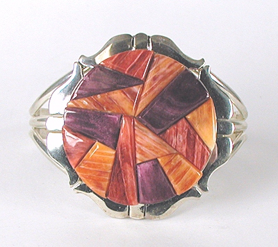 NOS Spiny Oyster Bracelet and Earring Set