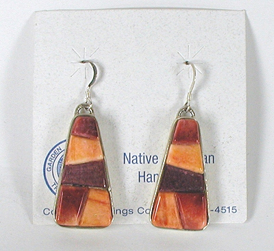 NOS Spiny Oyster Bracelet and Earring Set