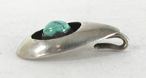 Sterling Silver Shadowbox Turquoise bracelet, Pendant and Ring set