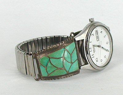 Vintage Native American watch Turquoise