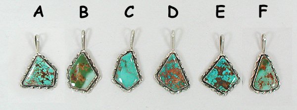Native American Navajo Turquoise Pendant