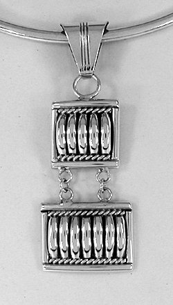 Native American Navajo Sterling Silver pendant