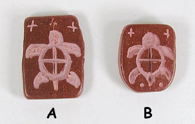 Authentic Native American Pipestone Pendant by Lakota artist Alan Monroe