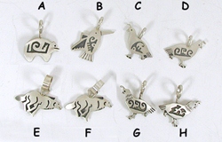 Sterling Silver animalr pendant charms