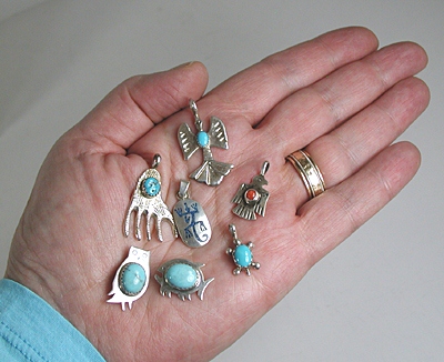 Sterling Silver pendant charms