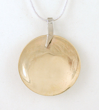 Authentic Native American Indian Eagle Shield Pendant by Lakota artisan Mitchell Zephier