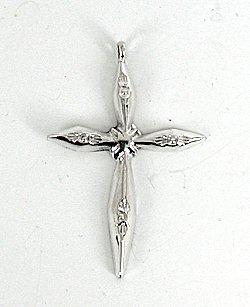 Authentic Navajo sterling silver Cross pendant by Francis Begay