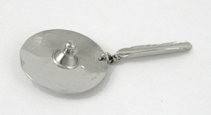 Authentic Native American Lakota Bison Shield Pin by Mitchell Zephier