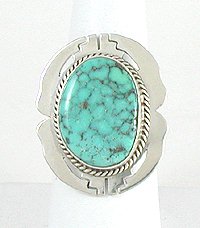 Navajo Sterling Silver turquoise  ring