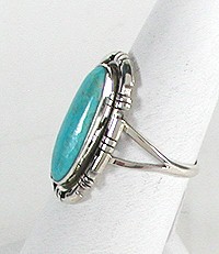 Navajo Sterling Silver turquoise  ring