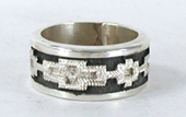 Native American Navajo Larimar Sterling Silver Ring