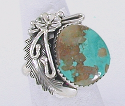 Authentic Navajo Sterling Silver ring size 6 1/4 by Peterson Johnson