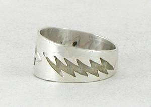 Authentic Native American Medicine Wheel Ring size 14 1/2 by Lakota Mitchell Zephier