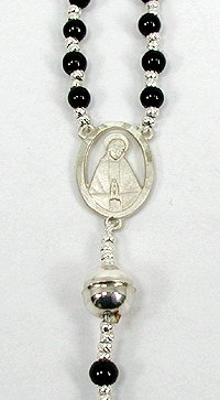 Navajo onyx Rosary