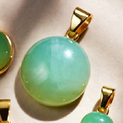 Green jade smooth waxy stone