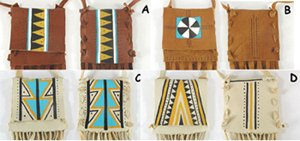 Native American Indian Buckskin Medicine Bag