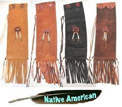 Authentic Native American plains Indian catlinite pipe bag by Lakota artist Alan Monore