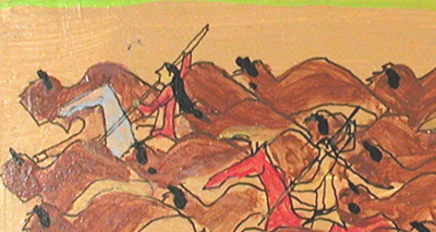 Authentic Native American Lakota Sioux Indian Cigar Box Art Smudge and Treasure Box by Lakota Travis Harden and Belle Starboy