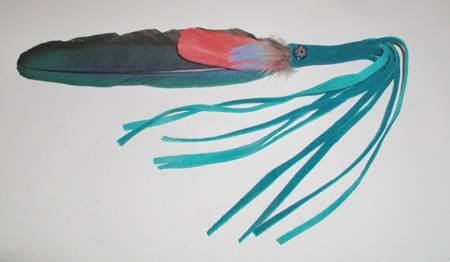 Oglala Lakota Smudge Fan Feather 