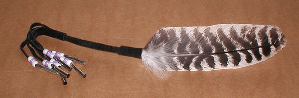Smudge Fan Feather 