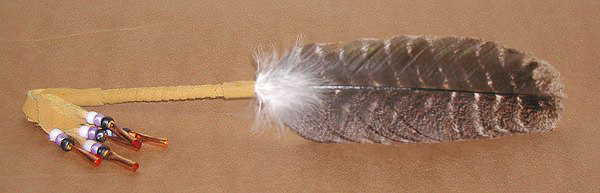 Smudge Fan Feather 