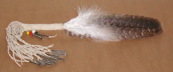 Smudge Fan Feather 