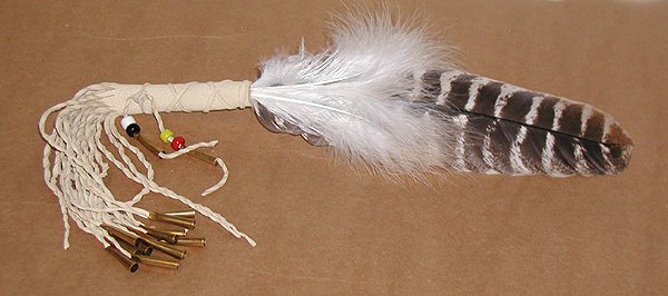 Smudge Fan Feather 