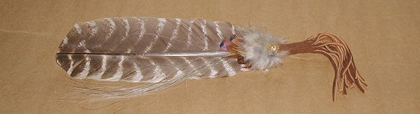 Smudge Fan Feather 