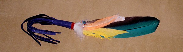 Smudge Fan Feather 