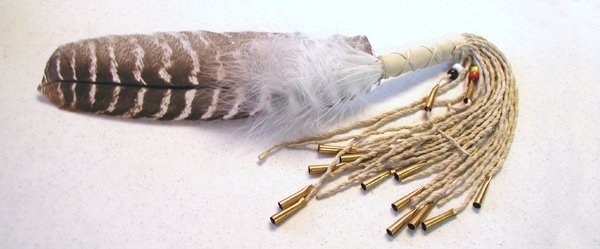 Smudge Fan Feather 