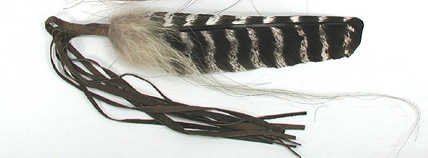 Smudge Fan Feather 