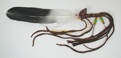 Smudge Fan Feather 