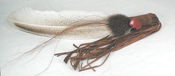 Smudge Fan Prayer Feather 