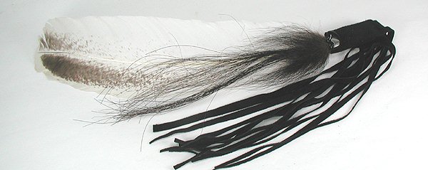 Smudge Fan Prayer Feather 