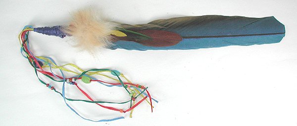 Smudge Fan Prayer Feather 