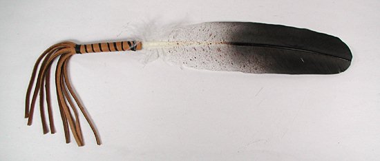 Lakota 4-Colors Smudge Feather