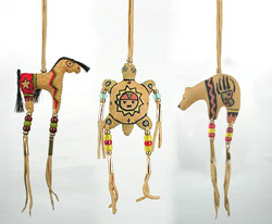 Native American Indian Buckskin Spirit Turtle
