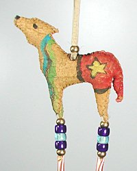 Native American Indian Buckskin Spirit Wolf