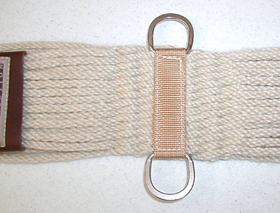 Classic Equine double lmohair western straight cinch 27 inch