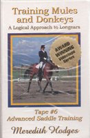 Meredith Hodges Training Mules and Donkeys VHS video tape