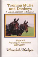 Meredith Hodges Training Mules and Donkeys VHS video tape
