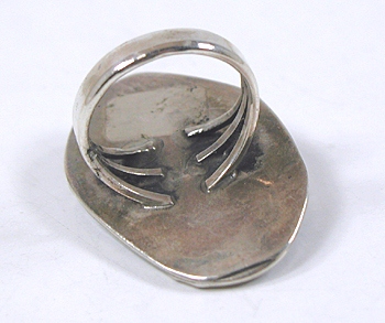 vintage sterling silver and Turquoise ring size 9 1/4