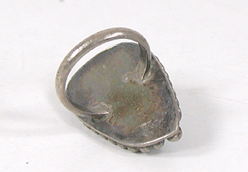 vintage sterling silver and Turquoise ring size 6 1/2