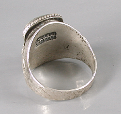 sterling silver Turquoise Ring size 13 1/2