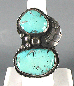 sterling silver Turquoise Ring size 10 1/2