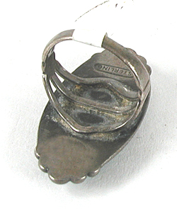 sterling silver turquoise Ring size 6 1/4