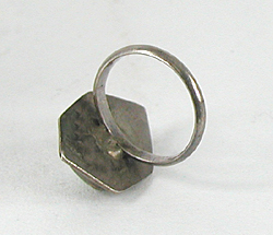 vintage sterling silver Turquoise Ring size 5 3/4