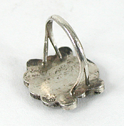 new old stock sterling silver Sunface Ring size 6 1/2